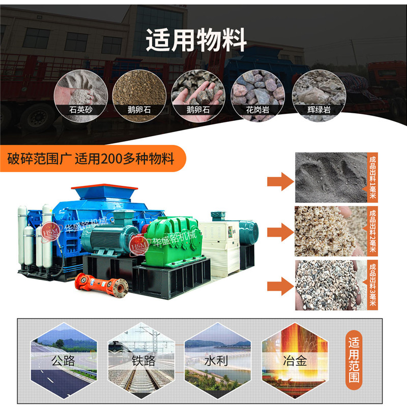 液(ye)壓對輥(gun)破碎機